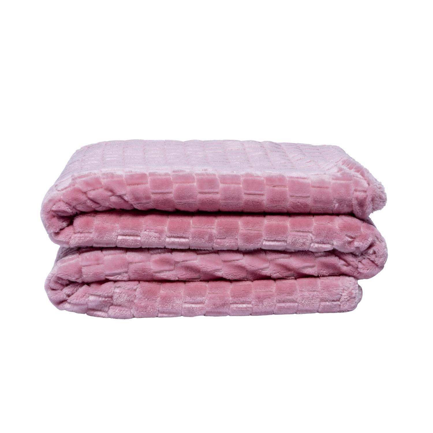 Family Textured Luxury Sherpa Pet Blanket - Soft & Comfortable 50x60