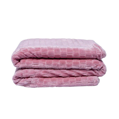 Family Textured Luxury Sherpa Pet Blanket - Soft & Comfortable 50x60