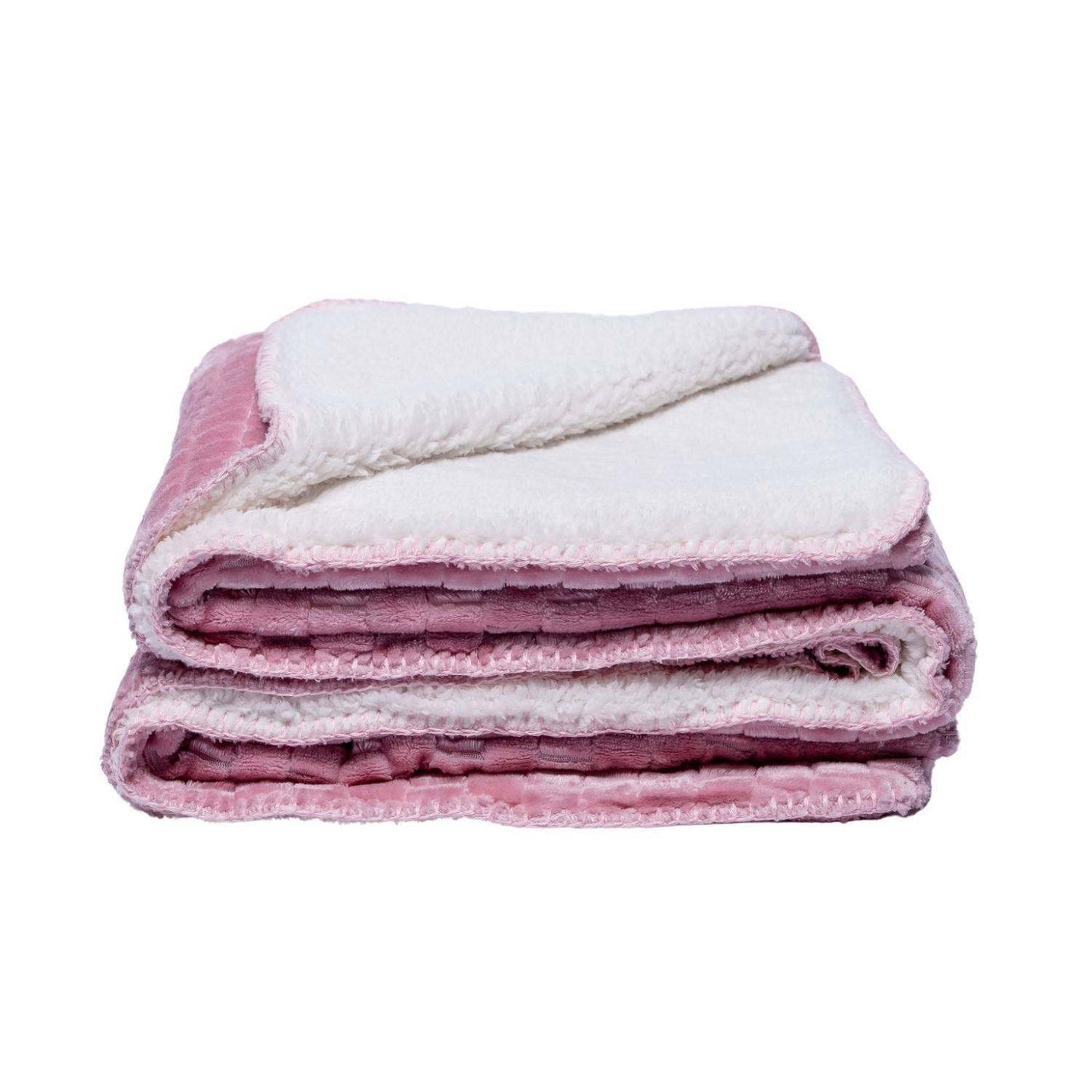 Family Textured Luxury Sherpa Pet Blanket - Soft & Comfortable 50x60