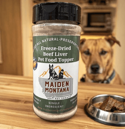 Freeze-Dried Beef Liver Pet Food Topper | 2.5 oz