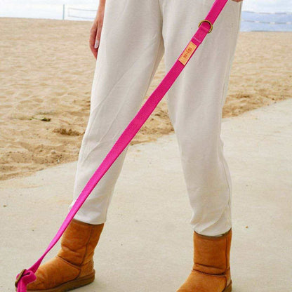Malibu Sunset Sustainable Hemp Cotton Adjustable Dog Leash 