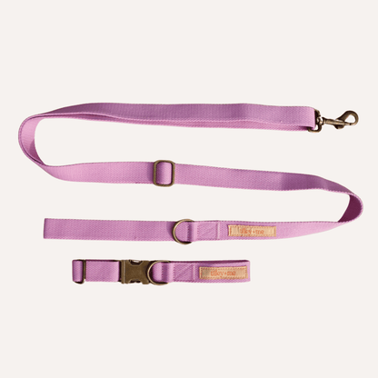 Malibu Sunset Sustainable Hemp Cotton Adjustable Dog Leash 