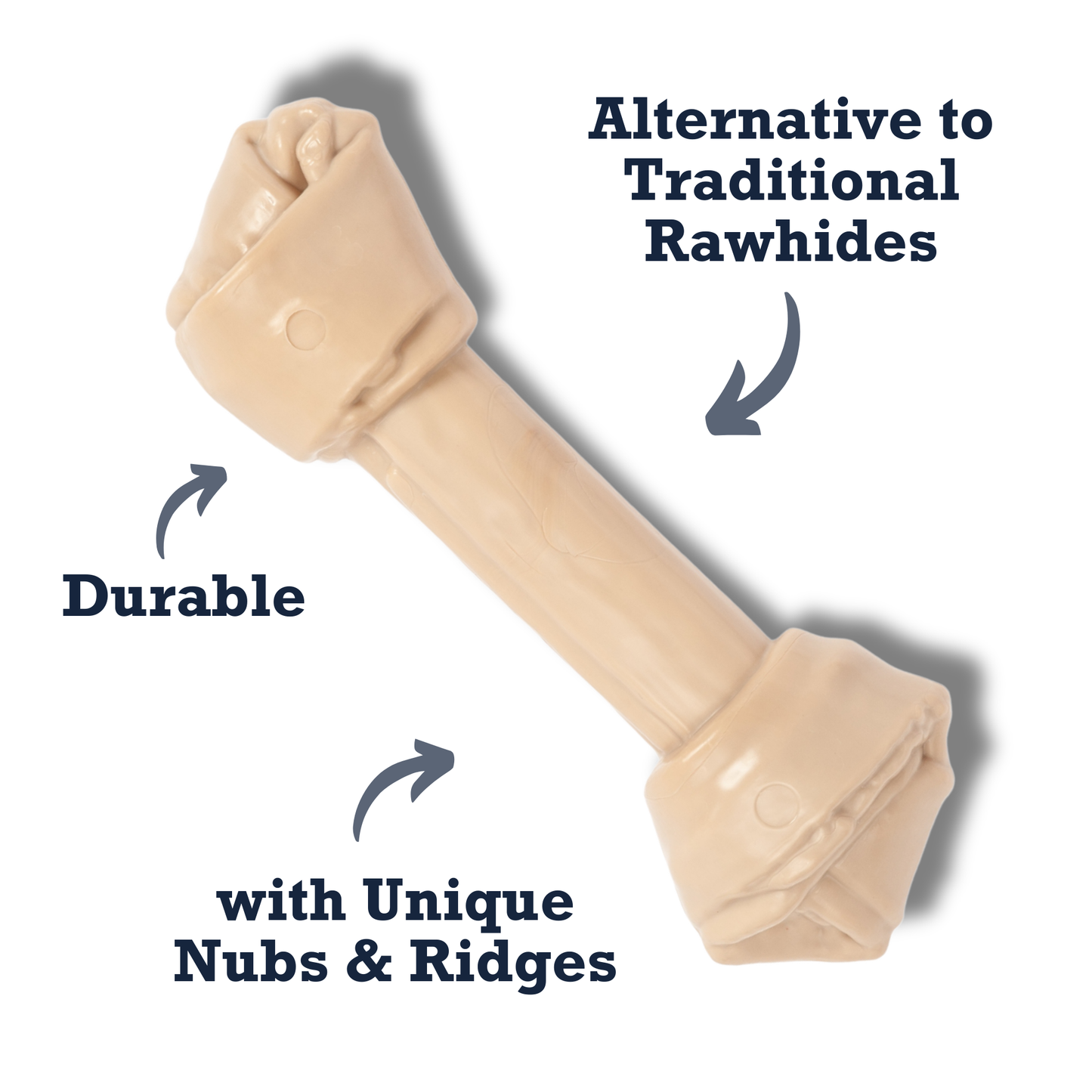 Country Living Nylon Bone Dog Chew Toy – Durable Rawhide Alternative