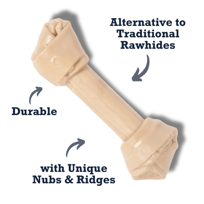 Country Living Nylon Bone Dog Chew Toy – Durable Rawhide Alternative
