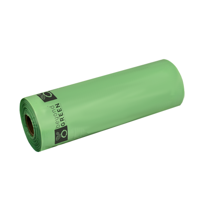 Roll of 200 durable, leak-resistant dog waste bags for park dispensers and home use