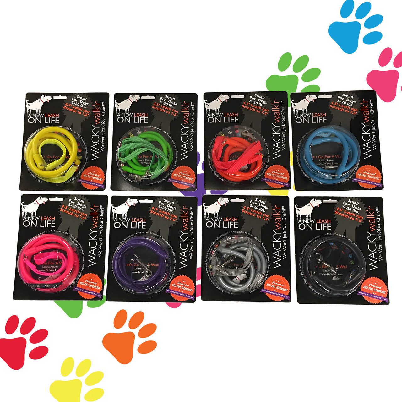 No-Pull Dog Leash - WUNDERleash by WACKYwalk’r for Better Walks