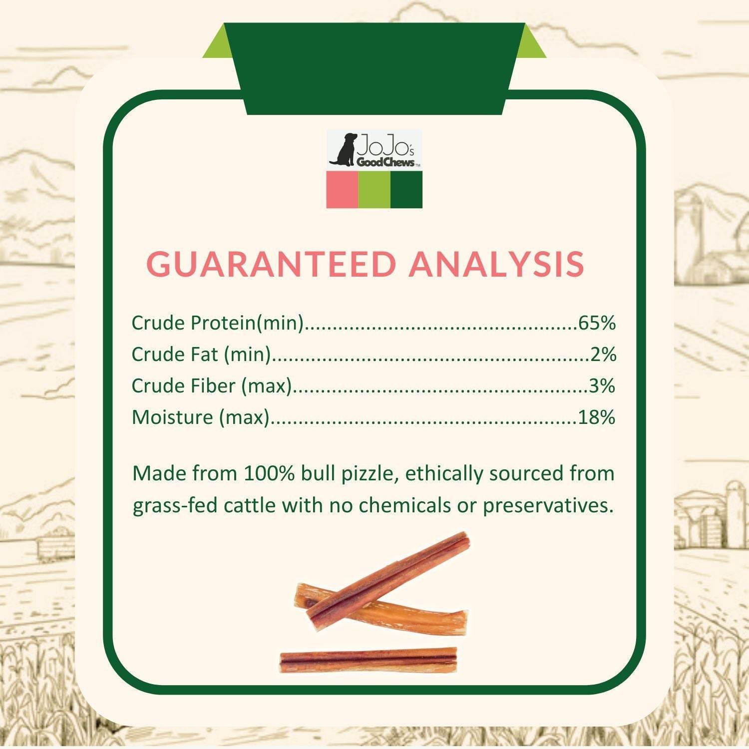 All-Natural Beef Bully Stick – Long-Lasting, High Protein Dog Treat