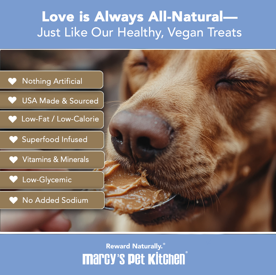 All-Natural Vegan Peanut Butter Biscuit for Dogs -Marcy's Pet Kitchen®