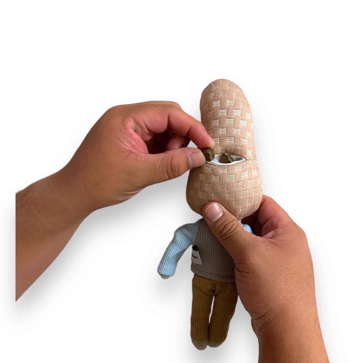 Peanut Nose Work Dog Toy: Squeaky & Treat-Hidden Fun for All Breeds