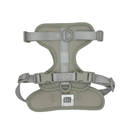 Comfortable stretchy and classic lightweight cushioned dog harness with adjustable straps and quick release buckle