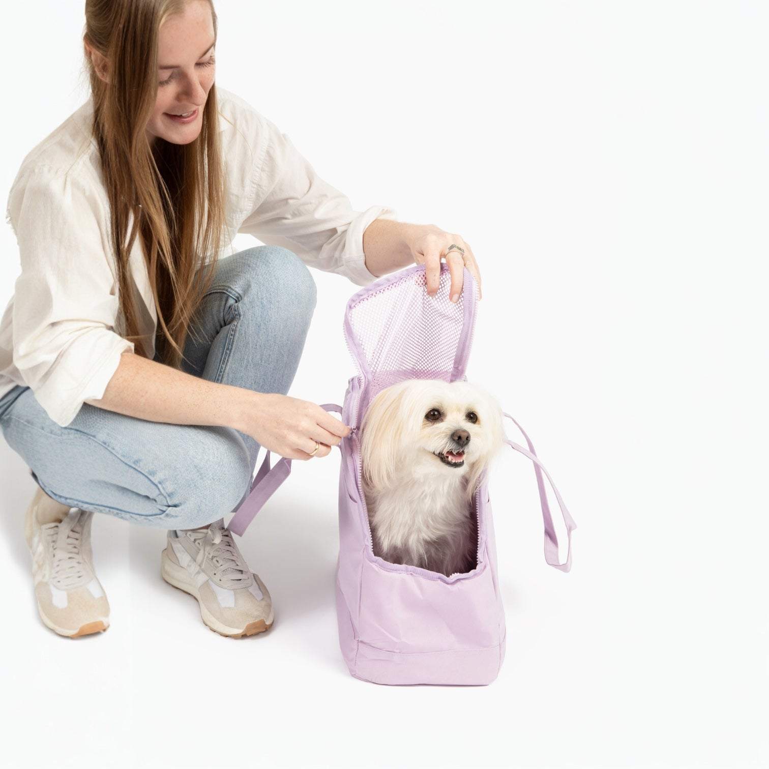 Come Here Buddy Pet Tote Bag - Lightweight, Eco-Friendly Dog Carrier