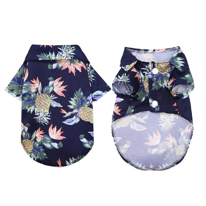 Hawaiian Pet Shirts - Stylish Summer Dog & Cat Shirts, Coconut Print