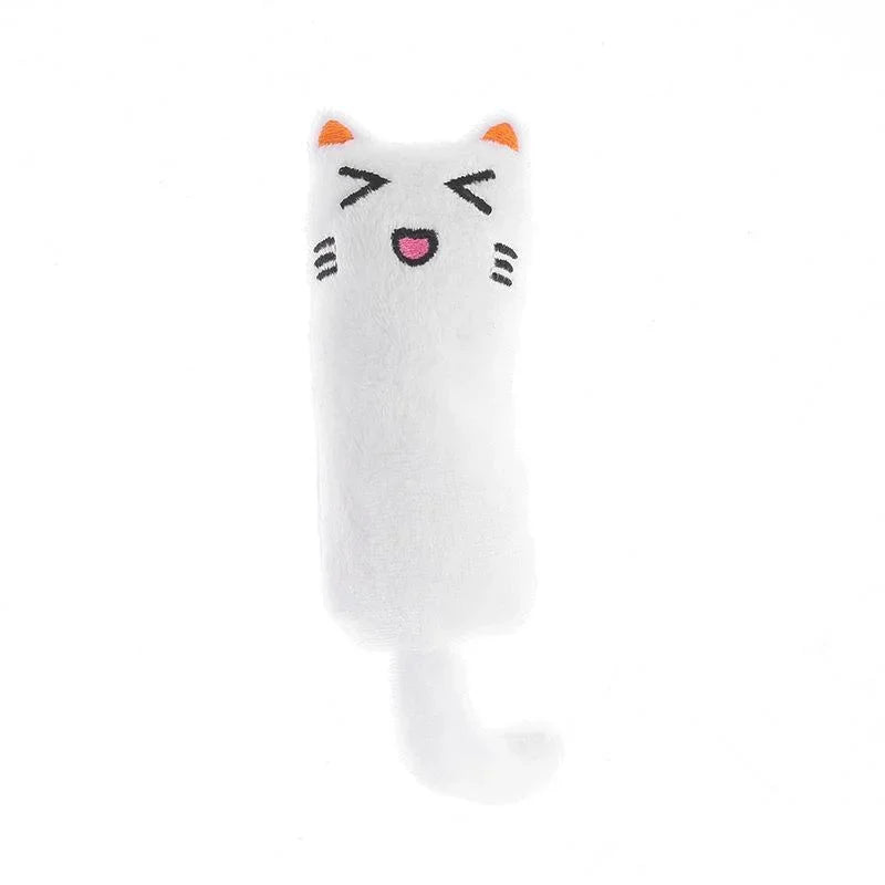 Rustle Sound Catnip Plush Pillow - Cute Cat Chew & Play Toy