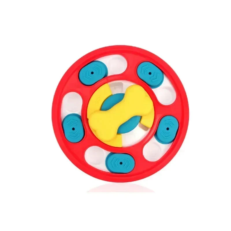 Dog Puzzle Slow Feeder Toy - Interactive Treat Dispenser for Mental Stimulation