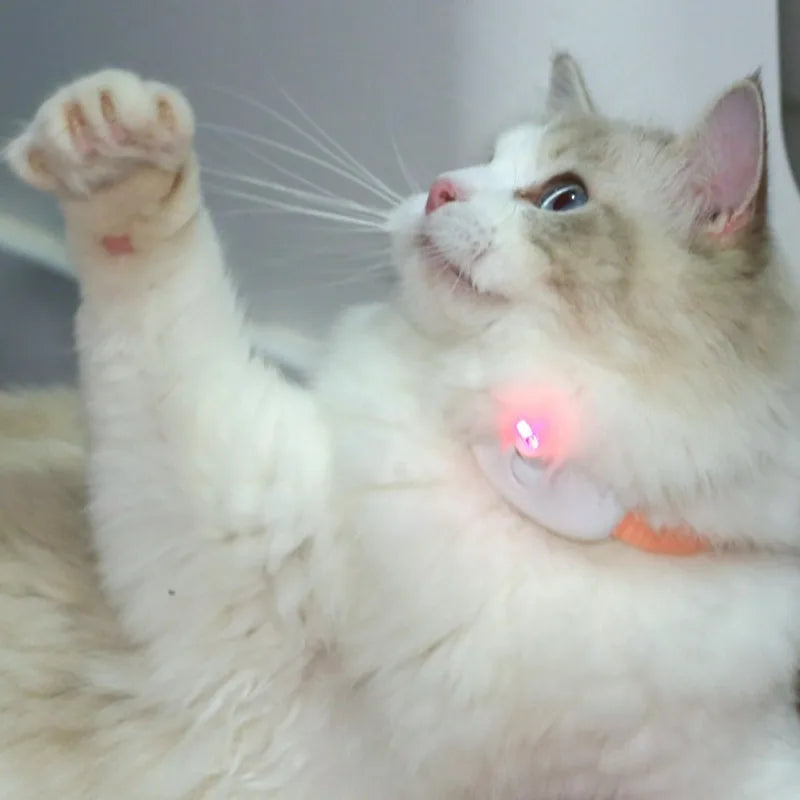Smart Laser Cat Teaser Collar - Rechargeable Infrared Interactive Toy