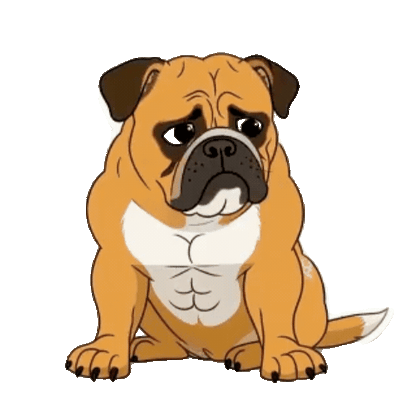 Animated Boxer Sticker Pack — 10 GIF Stickers | Instant Digital Download