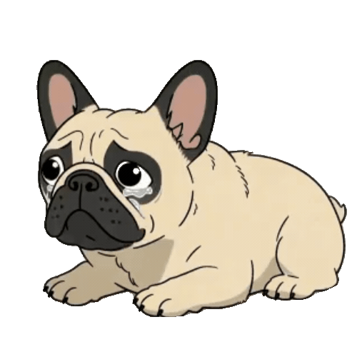 Animated French Bulldog Sticker Pack — 10 GIF Stickers | Instant Digital Download