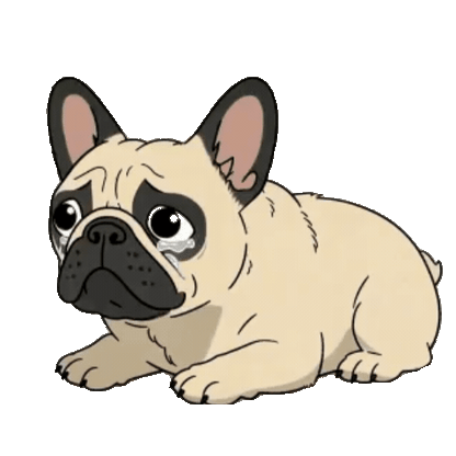 Animated French Bulldog Sticker Pack — 10 GIF Stickers | Instant Digital Download
