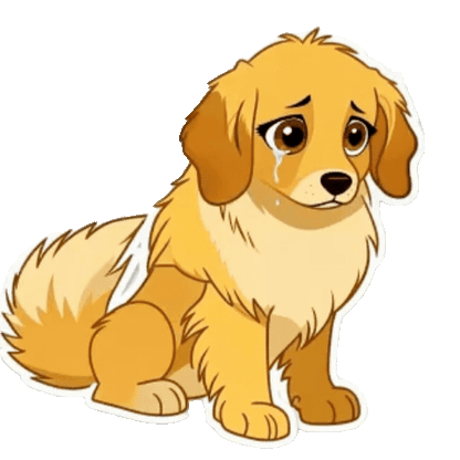 Animated Golden Retriever Sticker Pack — 10 GIF Stickers | Instant Digital Download