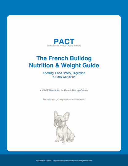 MINI-GUIDE 2  —  French Bulldog Nutrition & Weight Management 2025 Edition - Instand Digital Download