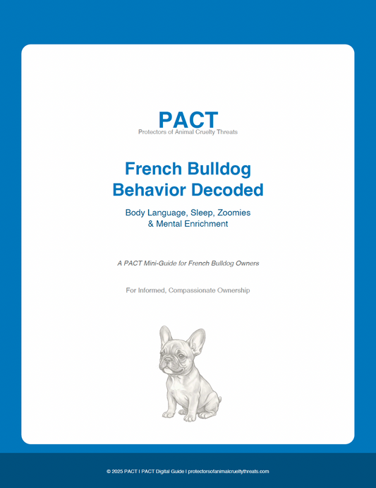 MINI-GUIDE 3  —  French Bulldog Behavior Decoded 2025 Edition - Instant Digital Download