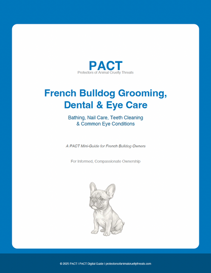 MINI-GUIDE 4  —  French Bulldog Grooming, Dental & Eye Care 2025 Edition | Instant Digital Download