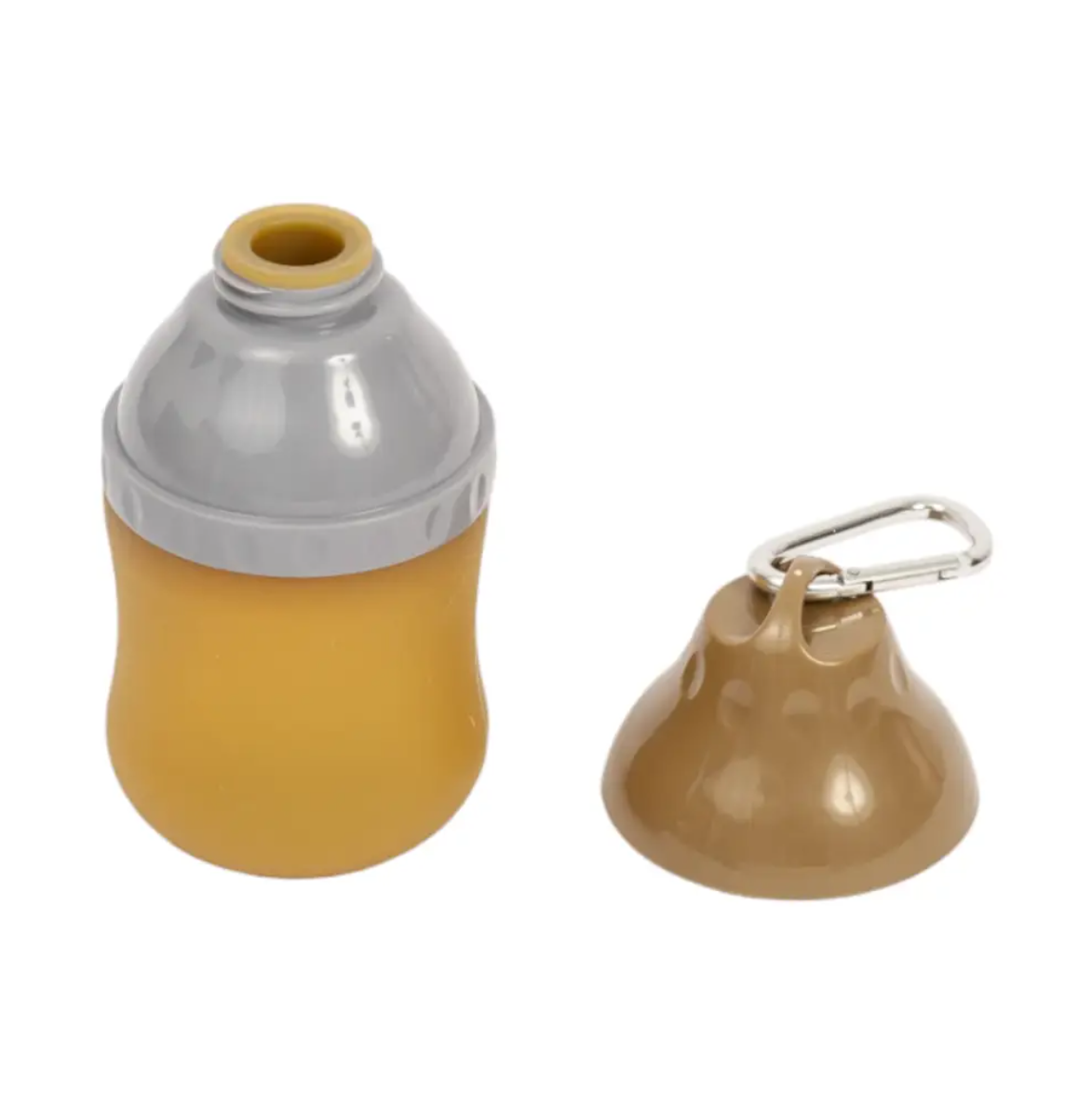 Silicone Travel Water Bottle for Dogs – Leak-Proof Cap and Collapsible