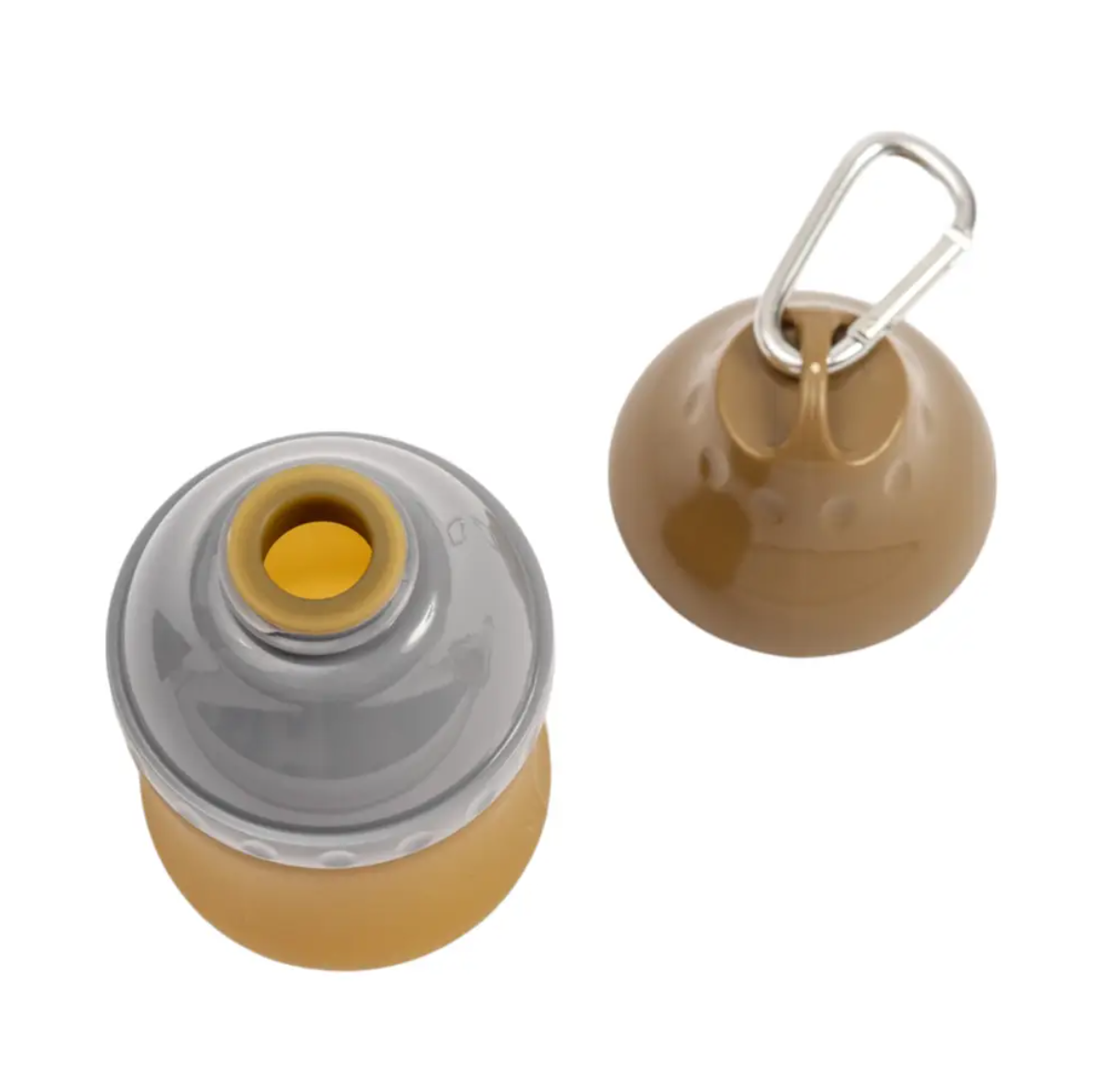 Silicone Travel Water Bottle for Dogs – Leak-Proof Cap and Collapsible