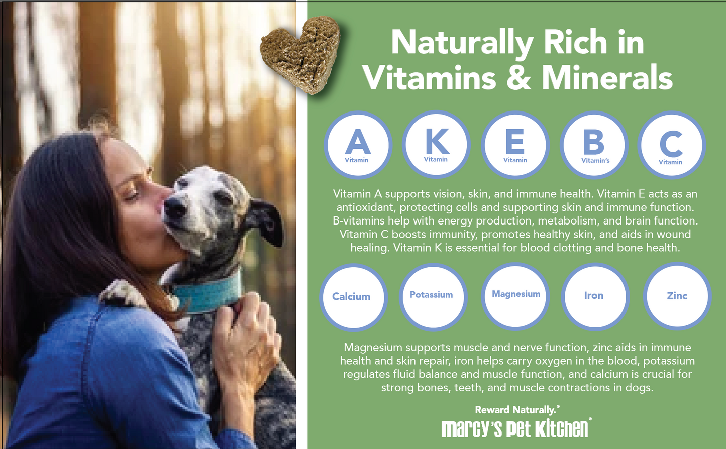 All-Natural Vegan Dog Treats, Healthy Gluten-Free, Marcy's Pet Kitchen