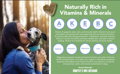 All-Natural Vegan Dog Treats, Healthy Gluten-Free, Marcy's Pet Kitchen