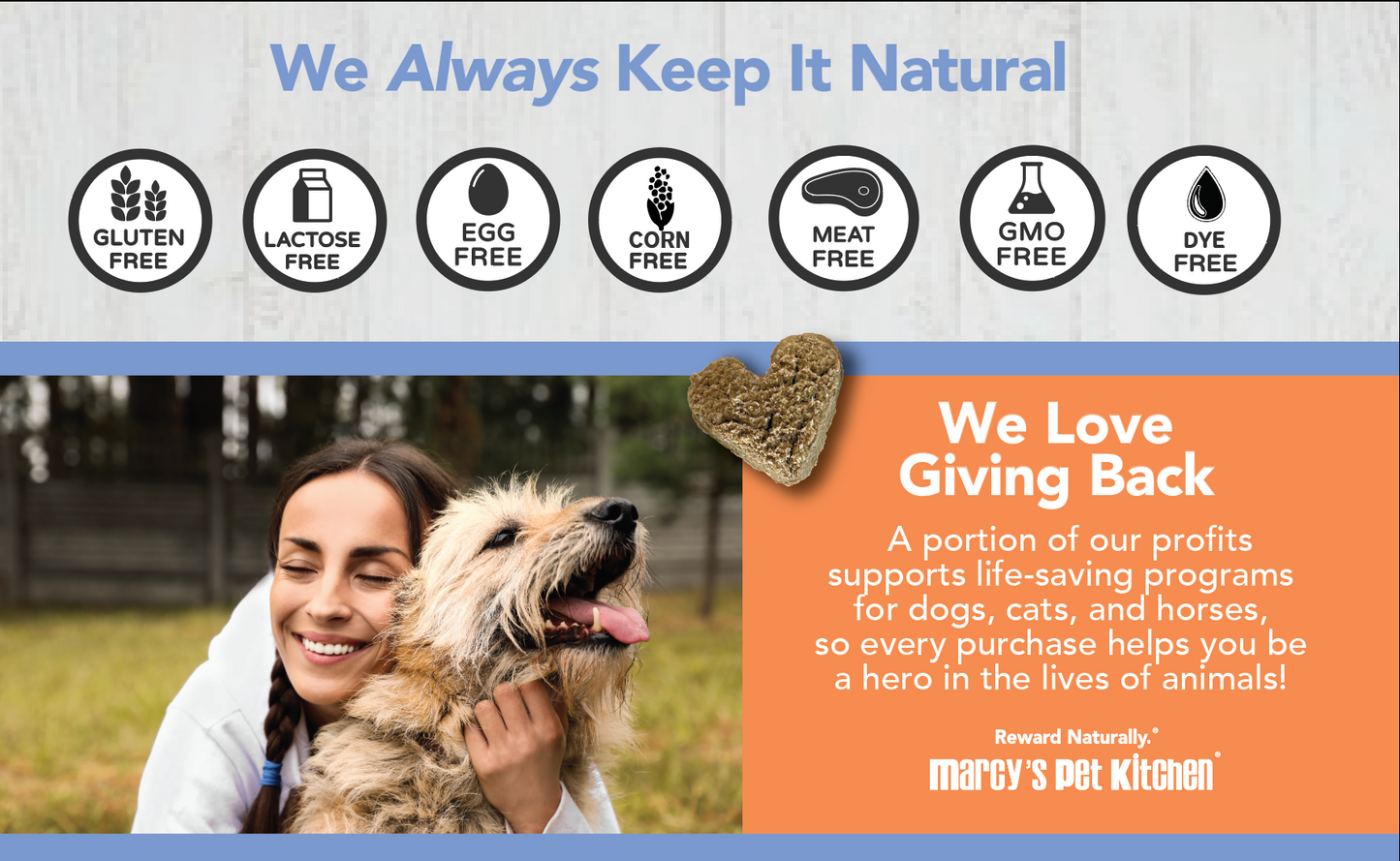 All Natural Vegan Pumpkin Dog Treats -Gluten-Free, Marcy's Pet Kitchen