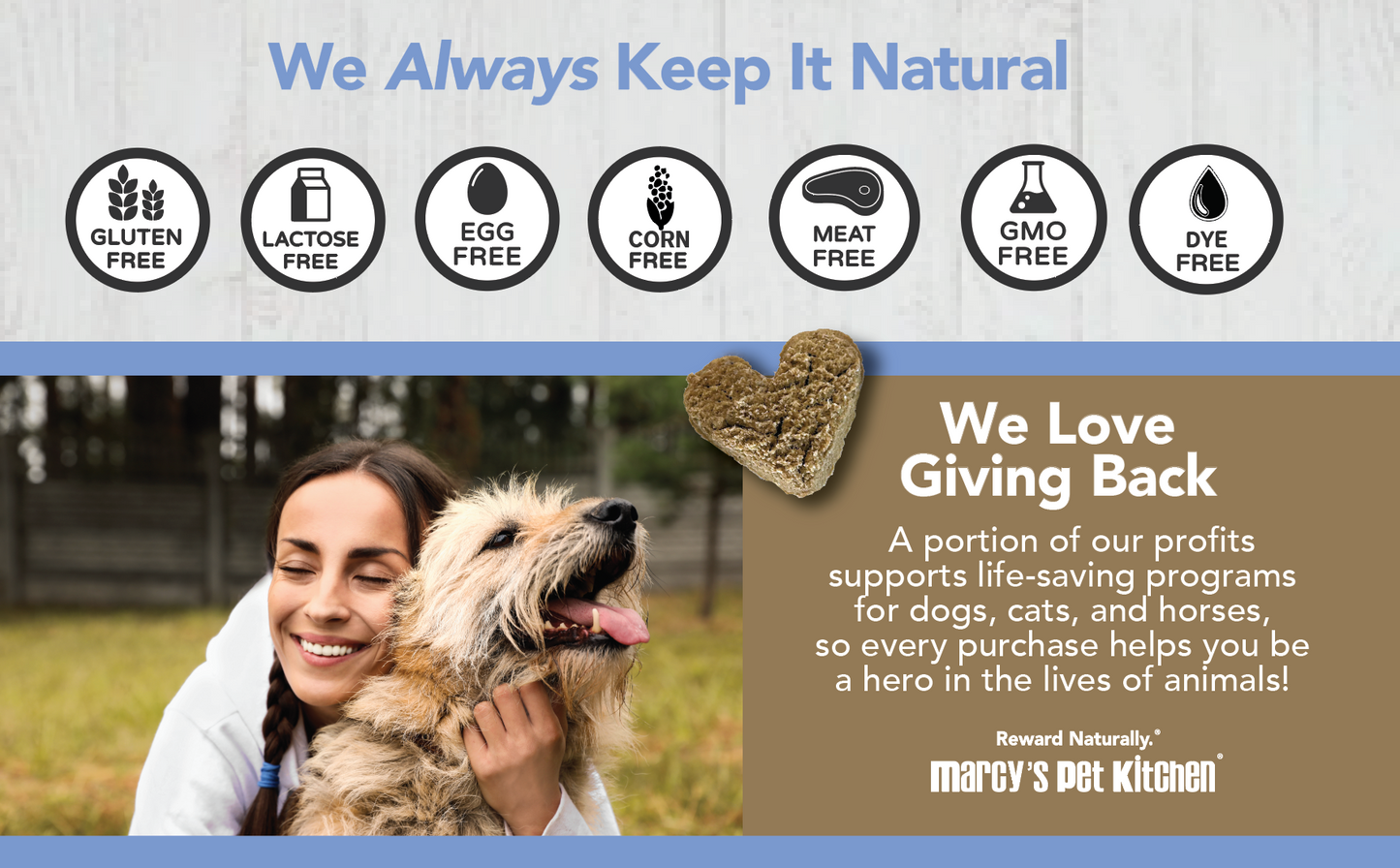 All-Natural Peanut Butter Dog Treats - Healthy, Gluten-Free Biscuits