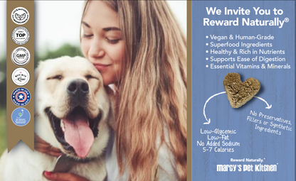 All-Natural Peanut Butter Dog Treats - Healthy, Gluten-Free Biscuits