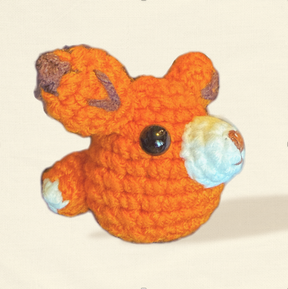 Weighted Cat Toy: TJ the Fox Handmade Toy with Miracle Nip Botanicals