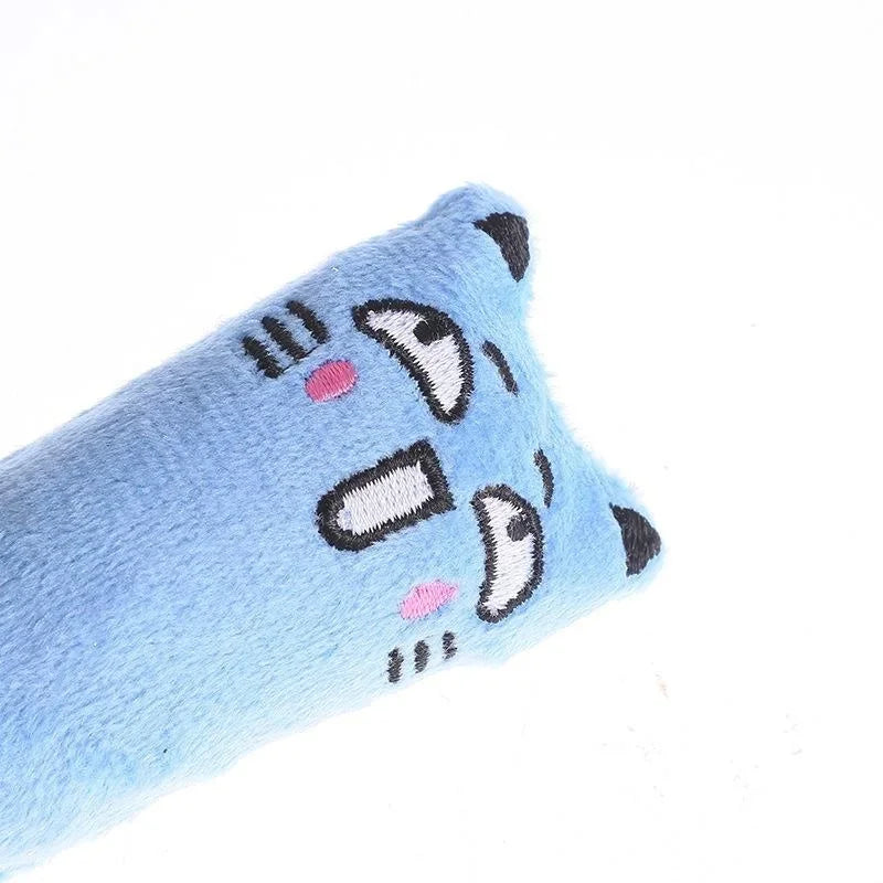 Rustle Sound Catnip Plush Pillow - Cute Cat Chew & Play Toy