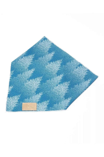Siberian Spruce Dog Bandana and Matching Keychain - Winter Accessory
