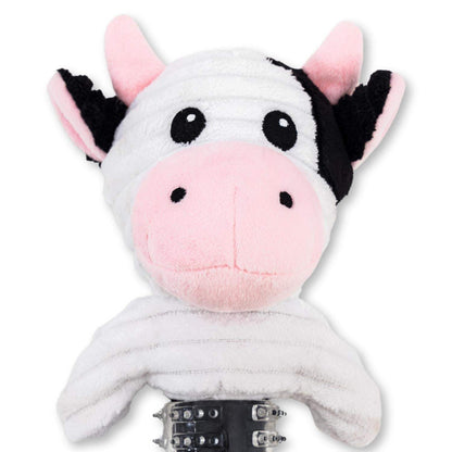 Country Living Thermoplastic Rubber Cow Dog Toy –Durable & Interactive