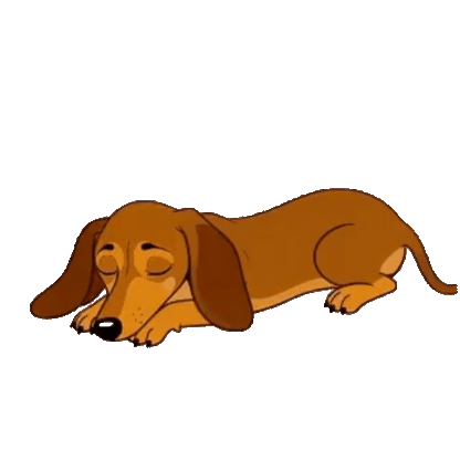 Animated Dachshund Sticker Pack — 10 GIF Stickers | Instant Digital Download