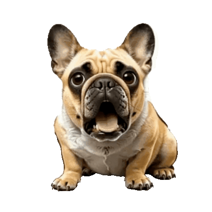 Animated French Bulldog Sticker Pack — 10 GIF Stickers | Instant Digital Download