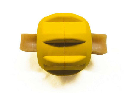 Gear eDispener Durable Rubber Treat Holder, USA Made Chew Toy for Dogs