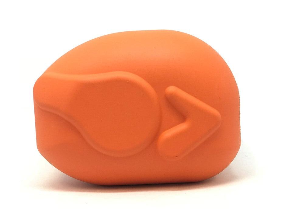 Roasted Turkey Toy: Durable Rubber Treat Dispenser & Chew Toy for Dogs