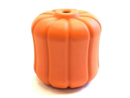 Durable Rubber Chew Toy & Treat Dispenser - Jack O' Lantern eDispener