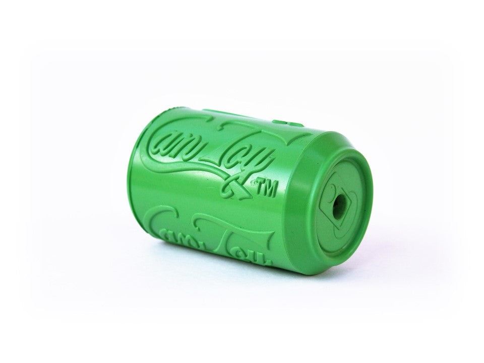 Green Can Toy eDispenser durable rubber chew toy and treat dispenser for dogs