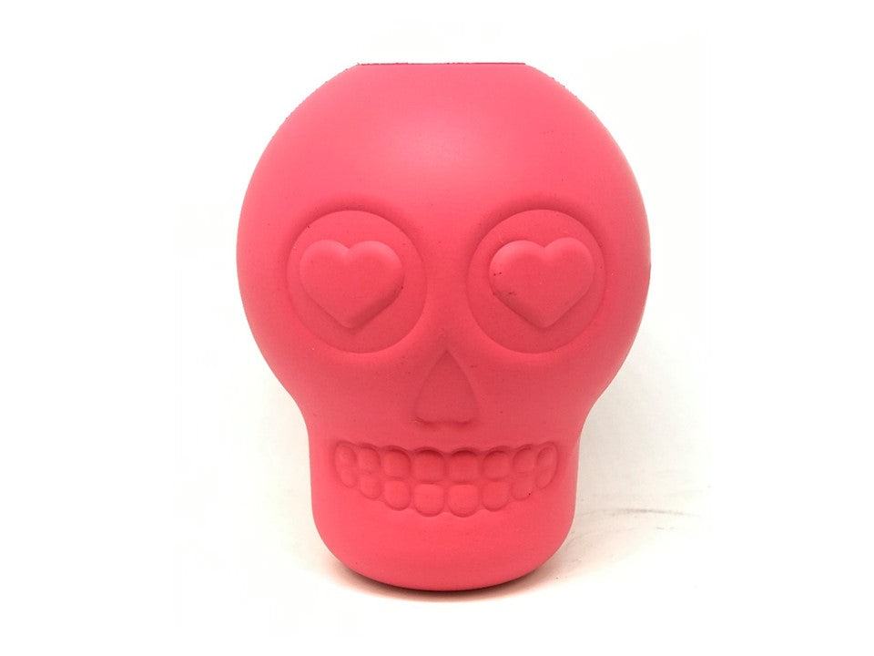 Sugar Skull eDispenser Durable Rubber Chew Toy and Treat Dispenser!