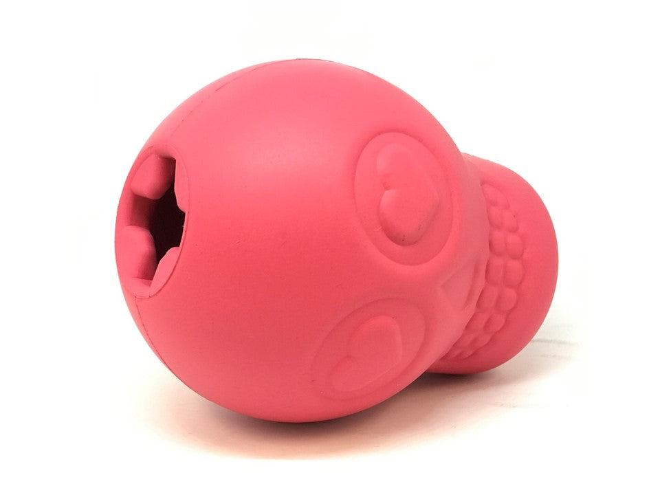 Sugar Skull eDispenser Durable Rubber Chew Toy and Treat Dispenser!