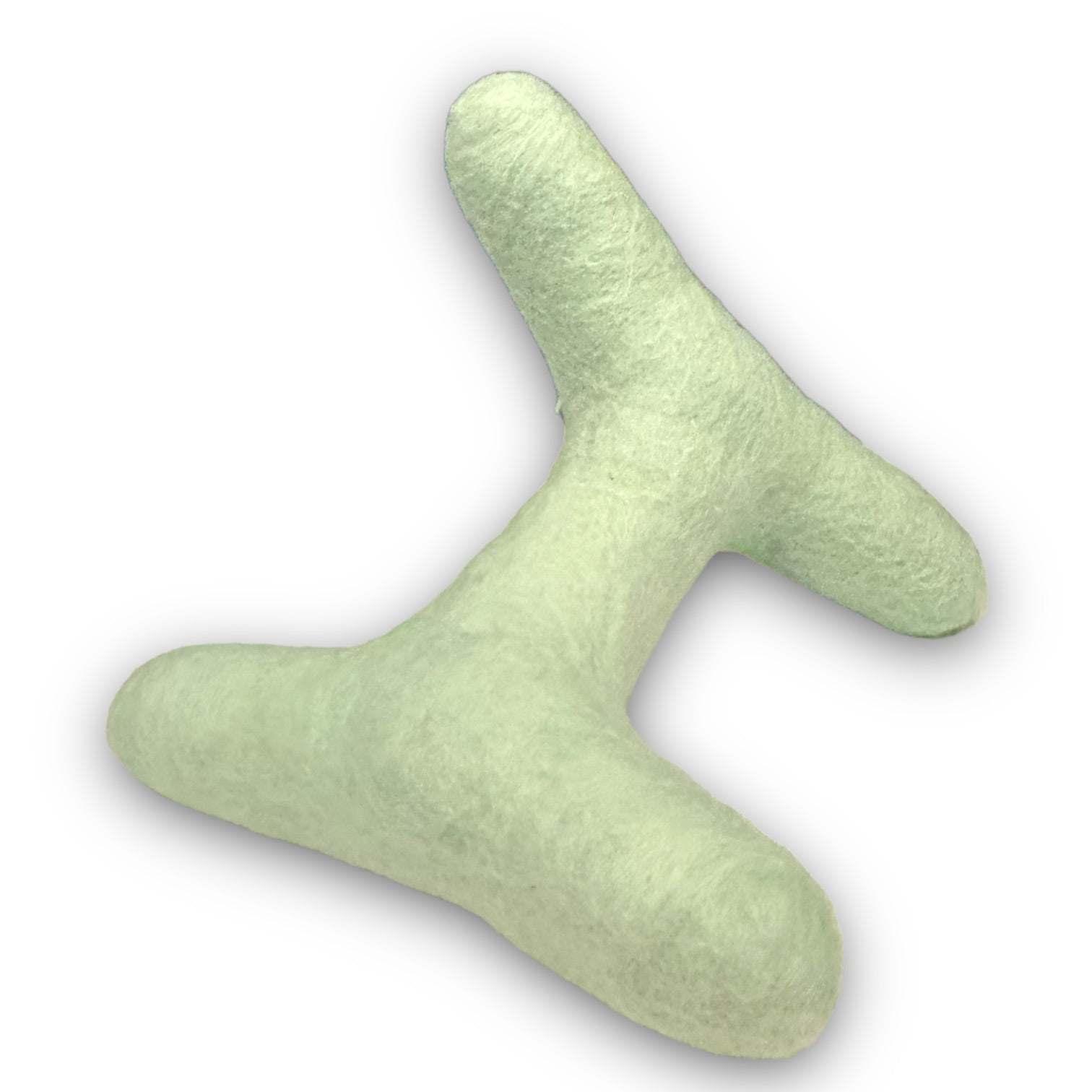 Handmade Strand felt dog toy made from 100% wool, ideal for tug of war, chew, and fetch activities
