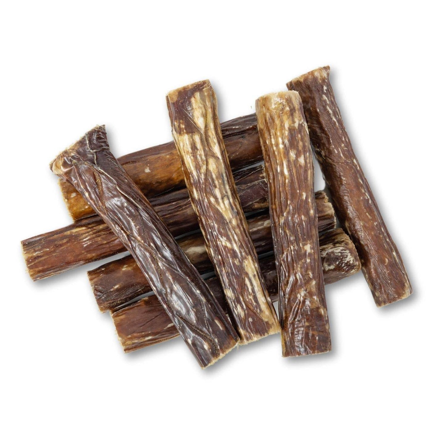 All-Natural Beef Stuffed Gullet dog chews, 6-inch protein-packed treats for aggressive chewers and dental health