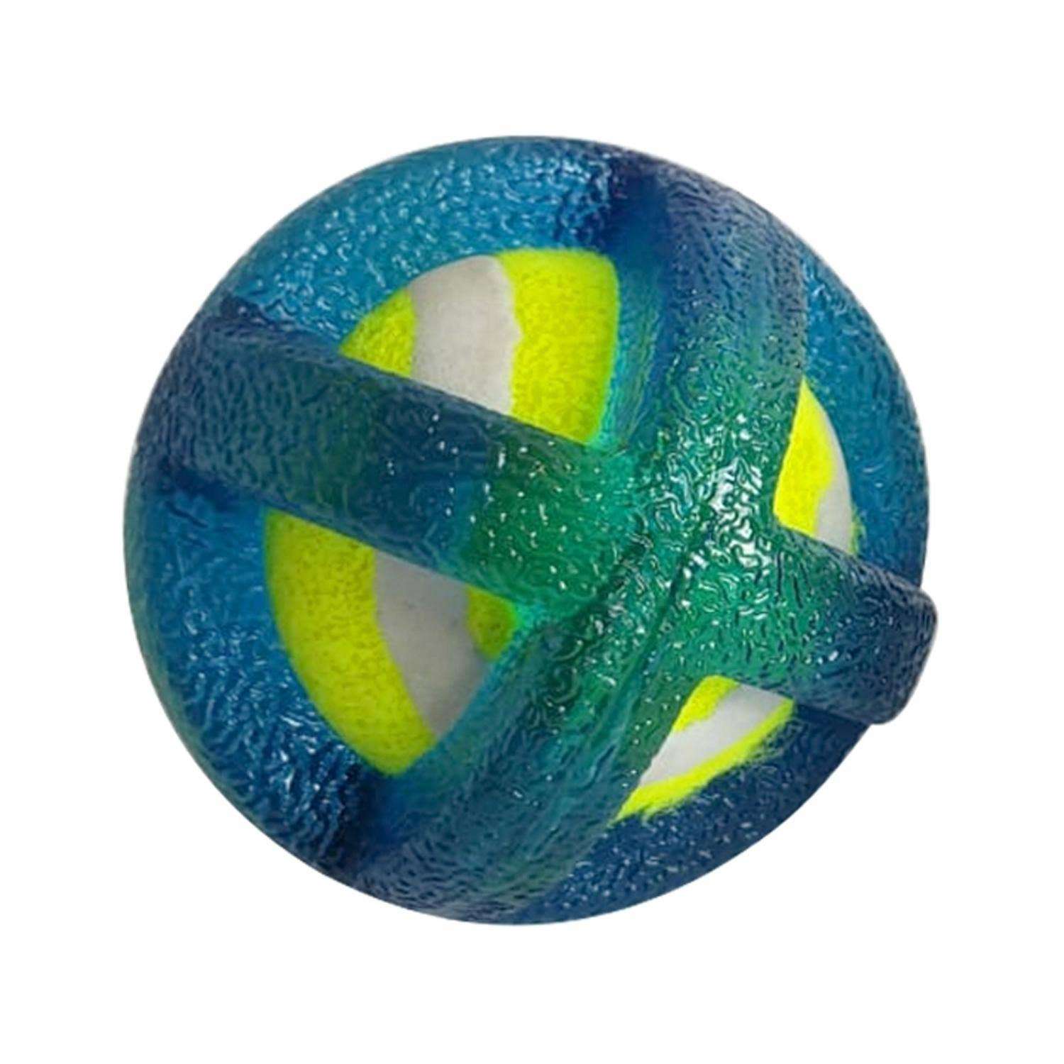TPR-Coated Agility Tennis Ball Dog Toy –Durable, Pet-Safe, Active Play