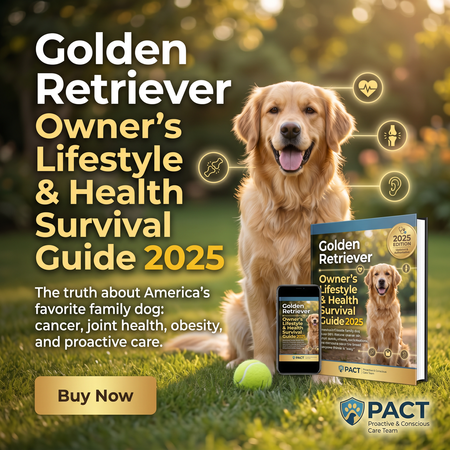 The Golden Retriever Owner's Lifestyle & Health Survival Guide 2025 Edition (Instant Digital Deployment)