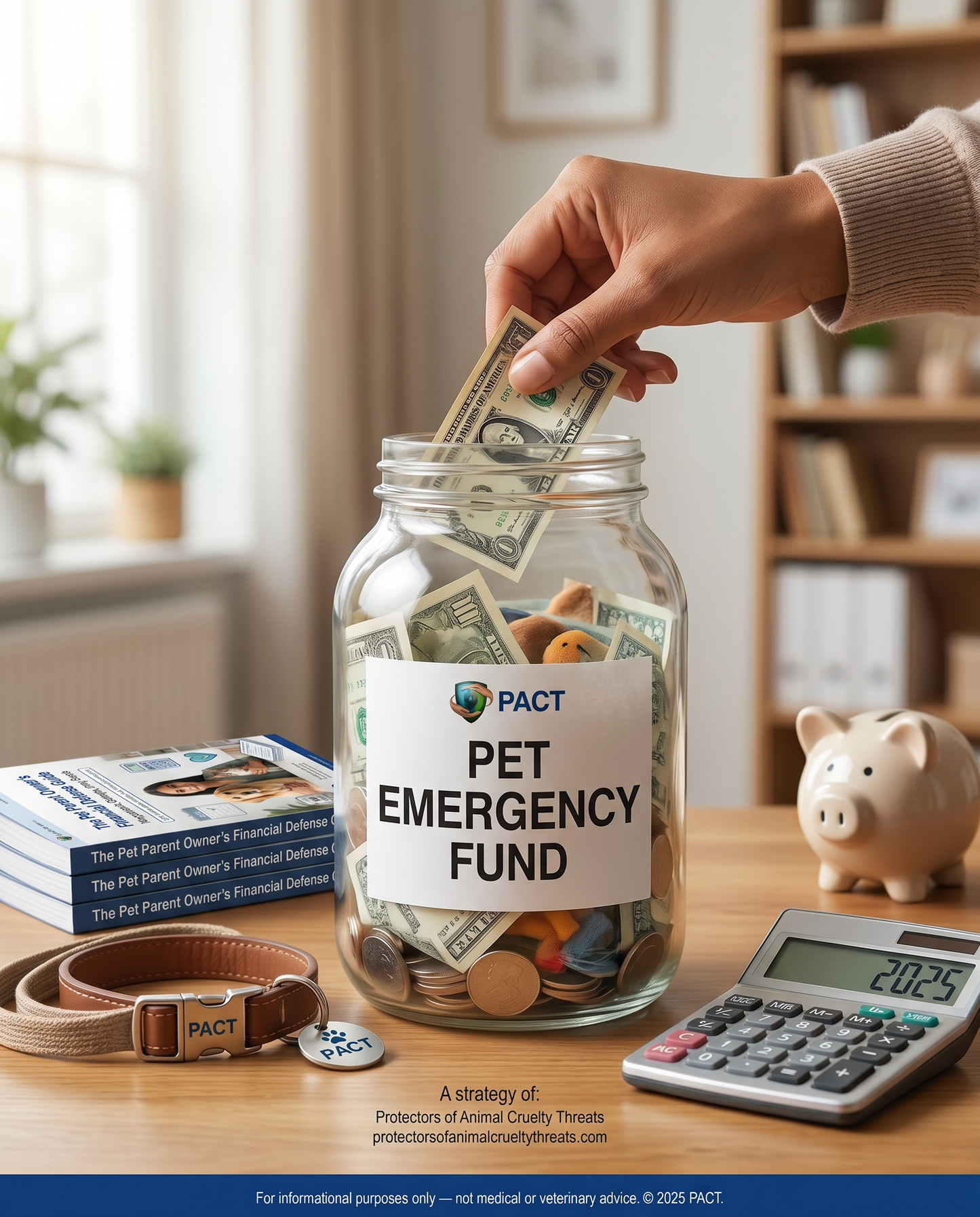 Cover of The Pet Parent Owner’s Financial Defense Guide 2025 Edition digital book for veterinary expense planning